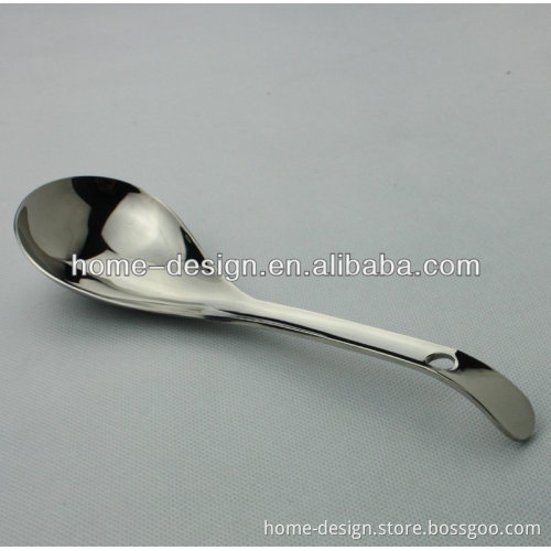 stainless steel soup spoon